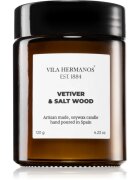 Vila Hermanos Apothecary Vetiver & Salt Wood vonná svíčka 120 g