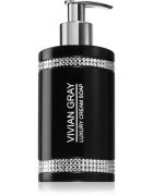 Vivian Gray Crystals Black krémové mýdlo 250 ml