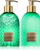 Vivian Gray Gemstone Bergamot & Lemongrass dárková sada na ruce 2x300 ml