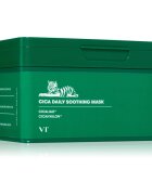 VT Cosmetics Cica Daily Soothing Mask intenzivně hydratační pleťová maska se zklidňujícím účinkem velké balení 30 ks