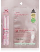 VT Cosmetics Collagen Reedle Shot 100 2 Step Mask liftingová a zpevňující maska pro dvoufázové ošetření pleti 26.5 g