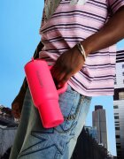 Waterdrop Explorer Tumbler nerezový tumbler s brčkem (limitovaná edice) Neon Pink 1 ks