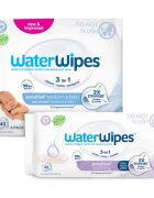 WaterWipes Sensitive (4x60 ks) + Soothing Clean (1x60 ks) vlhčené ubrousky 300 ks