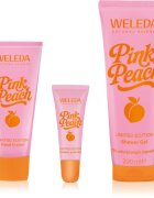 Weleda Pink Peach sada pro výživu a hydrataci