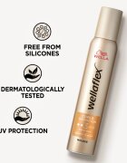 Wella flex Curls Definition pěnové tužidlo pro vlnité a kudrnaté vlasy 200 ml