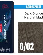 Wella Professionals Color Xpress barva na vlasy odstín Dark Blonde Natural Matt 6/02 60 ml