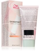 Wella Professionals Shinefinity Zero Lift Glaze demipermanentní barva na vlasy odstín 08/38 - Honey Latte 60 ml