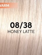 Wella Professionals Shinefinity Zero Lift Glaze demipermanentní barva na vlasy odstín 08/38 - Honey Latte 60 ml