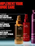Wella Professionals Ultimate Color Blonde Shampoo šampon neutralizující žluté tóny pro zesvětlené nebo melírované vlasy 50 ml