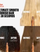 Wella Professionals Ultimate Smooth Silky Milk bezoplachová péče na vlasy 30 ml