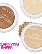 Wet n Wild BareFocus Clarifying Finishing Powder matující pudr odstín Translucent 6 g