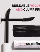 Wet n Wild MegaVolume So Defined řasenka pro objem a definici řas odstín Black 10 ml