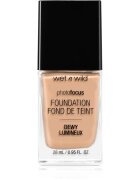 Wet n Wild PhotoFocus lehký hydratační make-up pro rozjasnění pleti odstín Classic Beige 28 ml