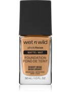Wet n Wild PhotoFocus matující fluidní make-up odstín Desert Beige 30 ml