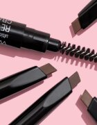 Wet n Wild Ultimate Brow oboustranná tužka na obočí s kartáčkem odstín Ash Brown 0.2 g