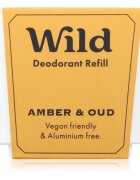 Wild Amber & Oud Refill tuhý deodorant – náhradní náplň 40 g