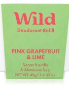 Wild Pink Grapefruit & Lime tuhý deodorant – náhradní náplň 40 g