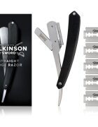 Wilkinson Sword Barber's Style Straight Edge klasická holicí břitva + náhradní břity