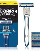 Wilkinson Sword Essentials 3 Hybrid holicí strojek + náhradní hlavice 4 ks