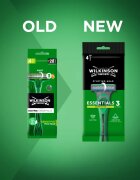 Wilkinson Sword Essentials 3 Sensitive jednorázová holítka 4 ks