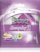 Wilkinson Sword Everyday 2 jednorázová holítka pro ženy 5 ks