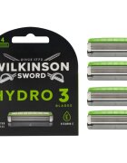Wilkinson Sword Hydro3 náhradní hlavice 4 ks