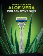 Wilkinson Sword Hydro5 Sensitive holicí strojek + náhradní hlavice 4 ks