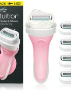 Wilkinson Sword Intuition 2in1 Ultra Moisture Razor holicí strojek + náhradní hlavice 5 ks