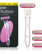 Wilkinson Sword Intuition Flow dámský holicí strojek + náhradní břity 4 ks
