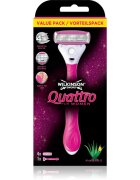 Wilkinson Sword Intuition Quattro for Women holicí strojek + náhradní břity 4 ks