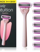 Wilkinson Sword Intuition Quattro holicí strojek + náhradní břity 8 ks