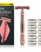 Wilkinson Sword Intuition Rose Gold holicí strojek + náhradní břity 9 ks