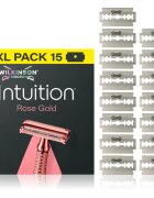Wilkinson Sword Intuition Rose Gold náhradní žiletky 15 ks