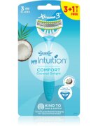 Wilkinson Sword My Intuition Xtreme 3 jednorázová holítka Comfort Coconut Delight 4 ks