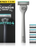 Wilkinson Sword Quattro holicí strojek + náhradní břity
