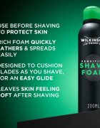 Wilkinson Sword Sensitive Shave Foam pěna na holení pro muže 200 ml
