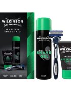 Wilkinson Sword Sensitive Shave Trio dárková sada na holení