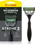 Wilkinson Sword Xtreme 3 Black Edition jednorázová holítka pro muže 4 ks