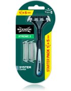 Wilkinson Sword Xtreme 3 Hybrid holicí strojek + náhradní hlavice 5 ks