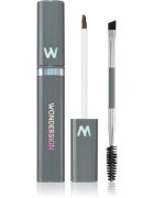 WONDERSKIN Wonder Blading Dream Brow dlouhotrvající gel na obočí odstín Brunette 3 ml