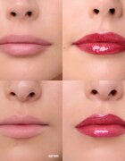 WONDERSKIN Wonder Blading Top Gloss lesk na rty se třpytkami odstín Red Glitter 4 ml