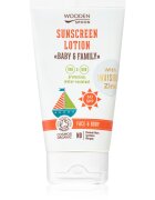 WoodenSpoon Baby & Family ochranné opalovací mléko pro celou rodinu SPF 50 150 ml
