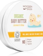 WoodenSpoon Organic Coconut & Shea tělové máslo pro děti od narození 100 ml