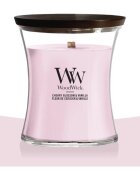 Woodwick Cherry Blossom & Vanilla vonná svíčka s dřevěným knotem 275 g