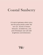 Woodwick Coastal Sunberry vonná svíčka s dřevěným knotem 610 g