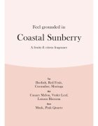 Woodwick Coastal Sunberry vonná svíčka s dřevěným knotem 610 g