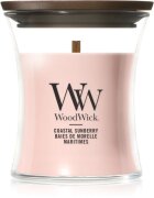 Woodwick Coastal Sunberry vonná svíčka s dřevěným knotem 85 g