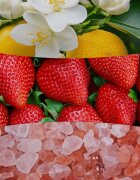 Woodwick Coastal Sunberry vonná svíčka s dřevěným knotem 85 g