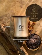 Woodwick Precious Metals Cypress Ore vonná svíčka 275 g
