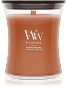 Woodwick Pumpkin Praline vonná svíčka s dřevěným knotem 275 g